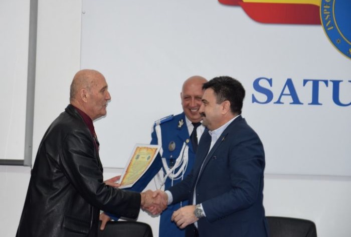 Moment de suflet la Jandarmeria Satu Mare