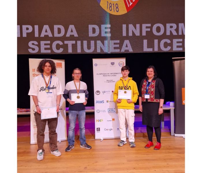 Medaliați la Olimpiada Națională de Informatică (Foto)