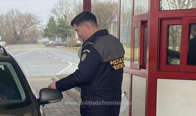 Fără permis, conducând o mașină pentru a ieși din țară