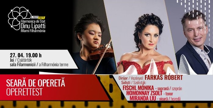 Seară de operetă la Filarmonică