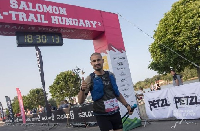 111,1 kilometri alergați de jandarmul sătmărean Vlad Chiuzbăian (Foto)