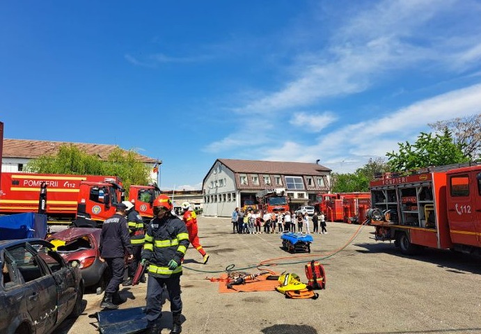 Ziua Internațională a Pompierilor, marcată la Satu Mare