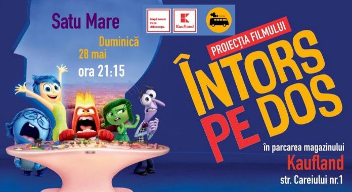 Film în aer liber, la Satu Mare