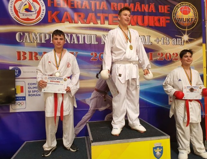 Două medalii de la Naționalele WUKF pentru karateka sătmăreni (Foto)