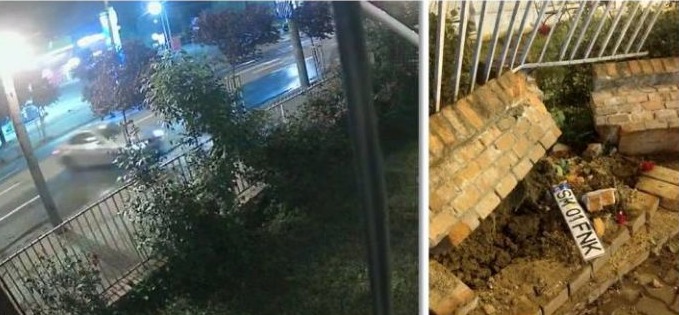 A făcut gardul praf (Foto)