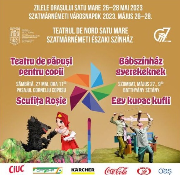 Teatru de păpuşi, de Zilele Oraşului Satu Mare