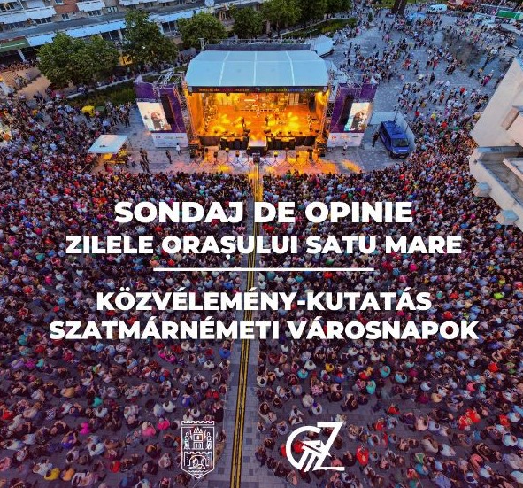Sondaj de opinie Zilele Oraşului Satu Mare 2024
