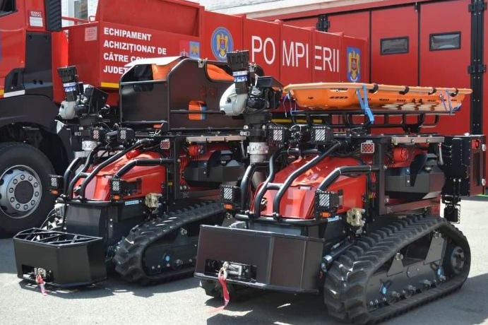 Roboţi în dotarea Pompierilor. Ce ştiu să facă ? (Foto)