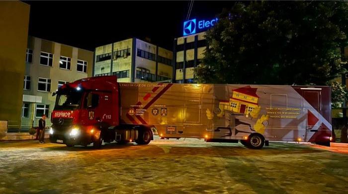 Caravana SMURD a ajuns la Satu Mare (Foto)