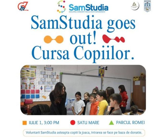 „SamStudia goes out!”, sâmbătă, în Grădina Romei