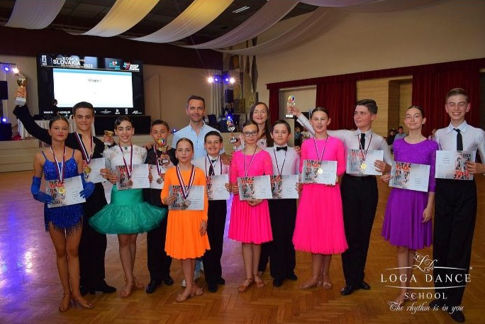 19 medalii obtinute de sportivii Loga Dance School la Kosice Open din Slovacia