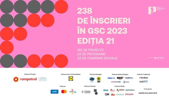 Record de înscrieri în competiția Galei Societății Civile