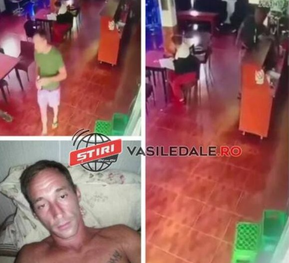 A furat bani dintr-un bar (Foto)