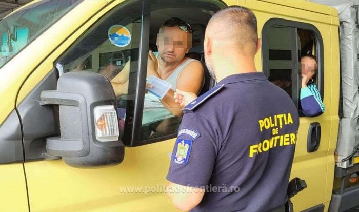 Cu permisul fals la frontieră