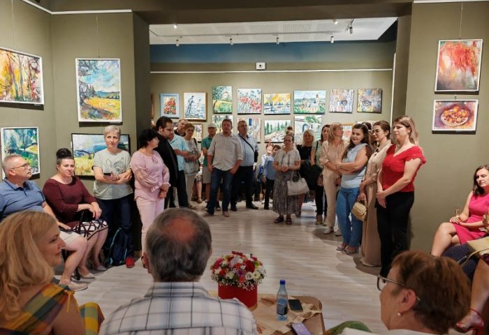 Expoziției de pictură și grafică la Centrul de Creație