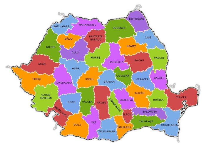 Cum au apărut judeţele în România ?