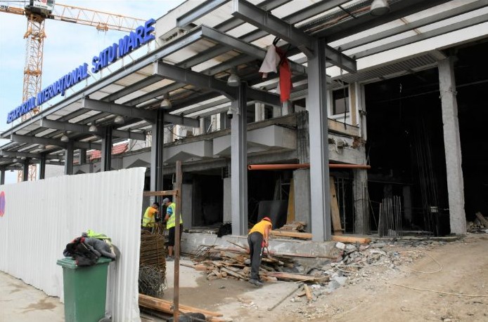 Clădire nouă la Aeroportul Satu Mare (Foto)