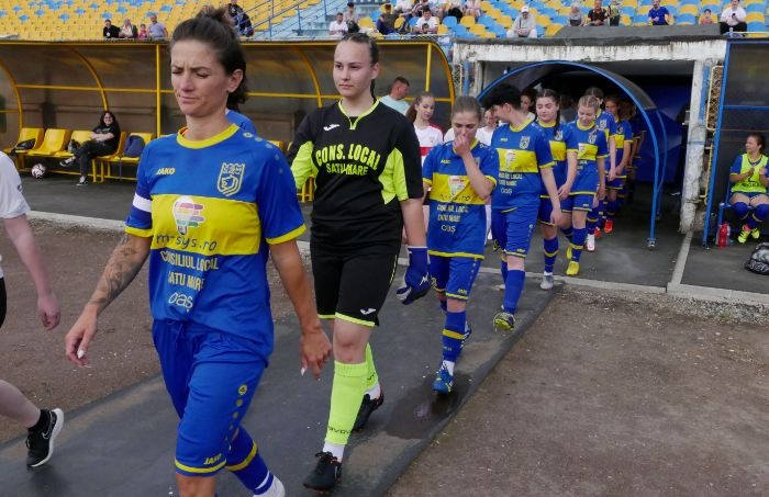 Start în primul sezon pentru echipa feminină de fotbal (Foto)