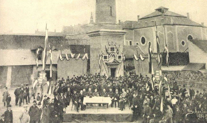 Primul bal în aer liber din Satu Mare