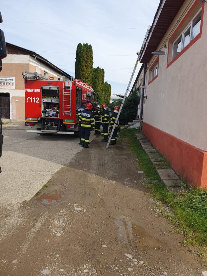 Explozie la Negreşti-Oaş – Simulare (Foto)