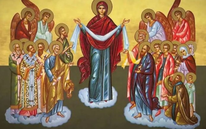 1 octombrie: Acoperământul Maicii Domnului