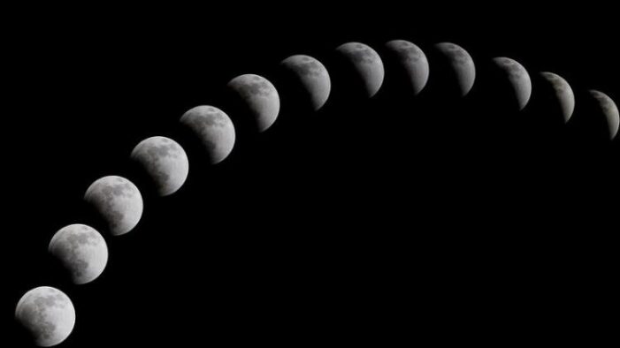Eclipsă de Lună, la sfârşitul lui octombrie