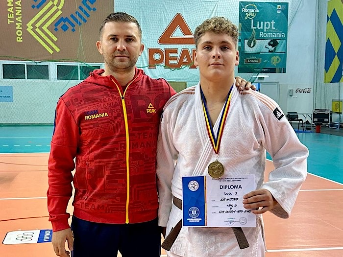 Antonio Ilie medaliat cu bronz la Campionatul Național U21 de „Ne-Waza”