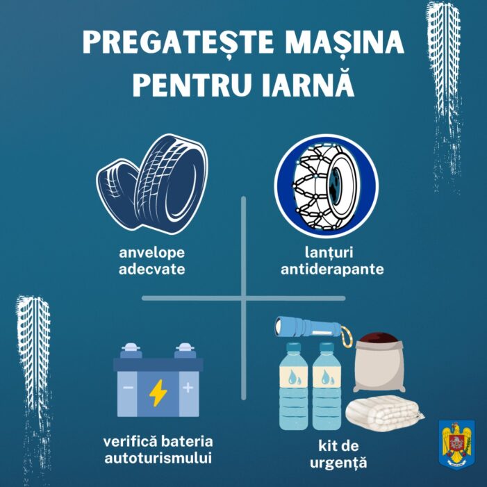Cum îţi pregăteşti maşina pentru iarnă ?