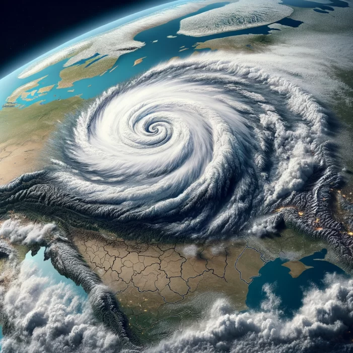 Un ciclon polar loveşte România