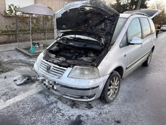 Incendiu stins de doi pompieri sătmăreni în drum spre serviciu