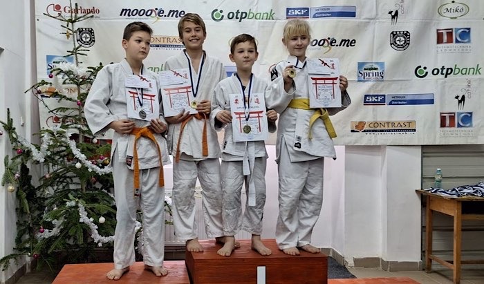 Judoka sătmăreni s-au întors cu șapte medalii de aur de la ultimele competiții al anului