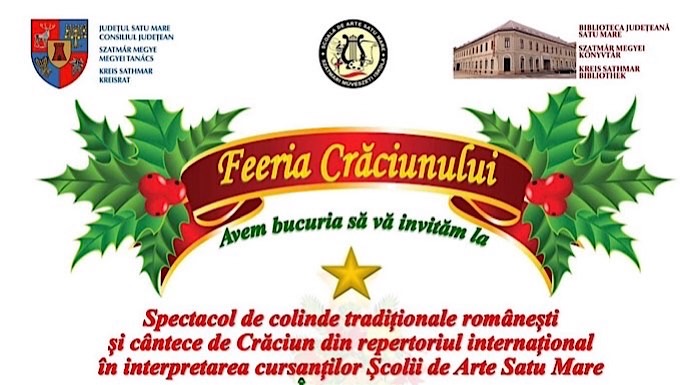 Cursanții Școlii de Arte aduc Feeria Crăciunului
