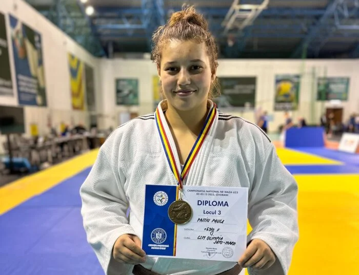 Paula Paștiu medaliată cu bronz la Naționalele de luptă la sol (ne-waza) U23