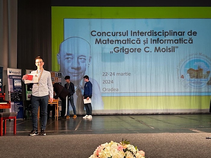 Ce premii au obținut elevii de la Eminescu la concursul Grigore Moisil