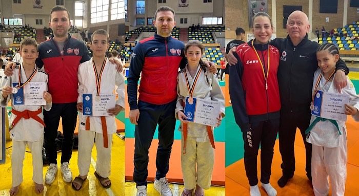 CSM Olimpia are patru vicecampioni naționali la judo