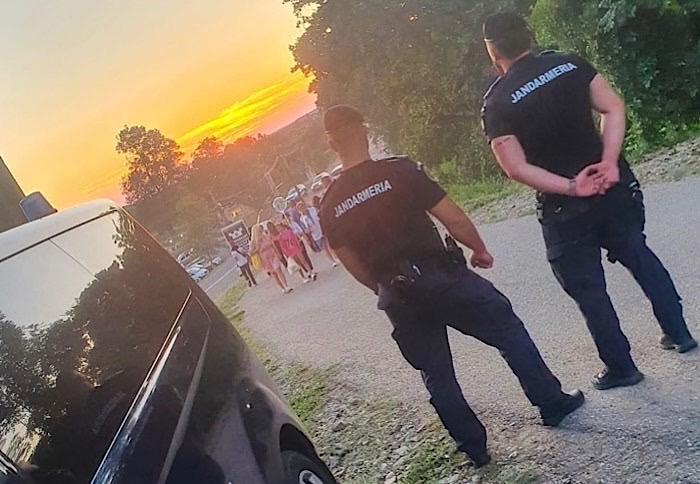 Jaf nocturn în Grădina Romei: Jandarmii au prins hoții în flagrant