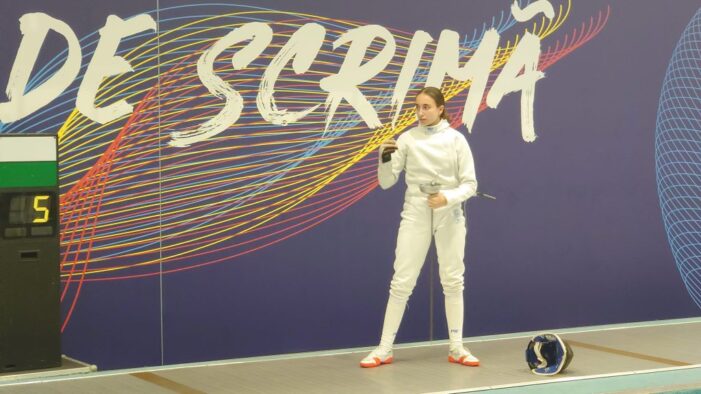 Sătmăreanca Denisa Crișan este noua campioană națională la spadă
