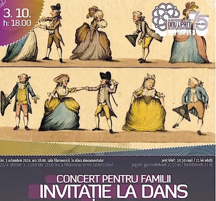 Concert pentru familii: Invitație la dans