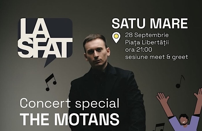 The Motans cântă la Satu Mare, în cadrul mini-festivalului „La Sfat”