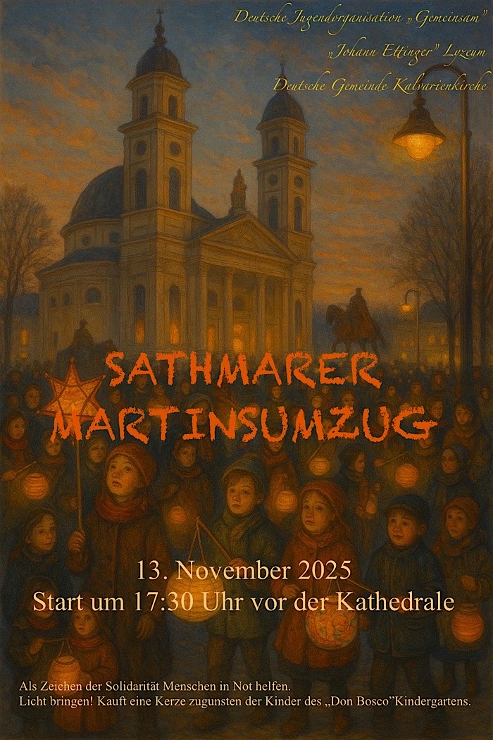 Sărbătoarea Sfântului Martin, celebrată de comunitatea germană din Satu Mare