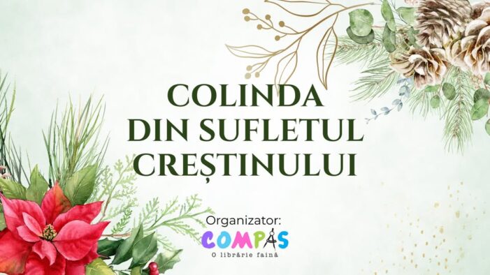 „Colinda din sufletul creștinului” – eveniment special la Librăria Compas