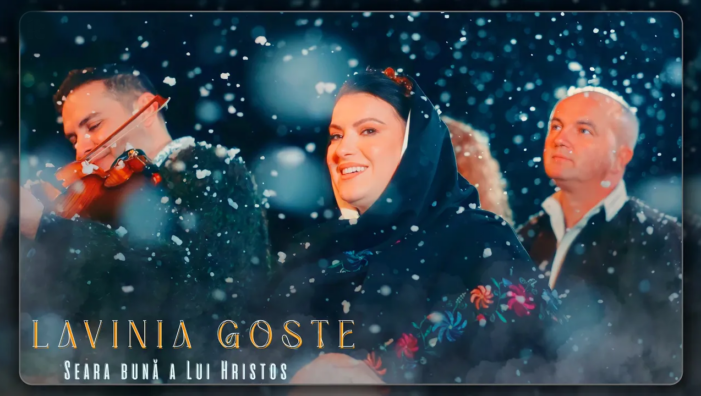 Lavinia Goste lansează colindul „Seara bună a Lui Hristos”, o întoarcere emoționantă la Crăciunul trăit în familie