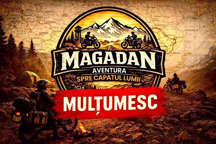 Exploratorul sătmărean Bertici Attila pornește într-o expediție extremă cu motocicleta spre Magadan: 30.000 km până la „Capătul Lumii” Exploratorul sătmărean Bertici Attila pornește într-o expediție extremă cu motocicleta spre Magadan: 30.000 km până la „Capătul Lumii”