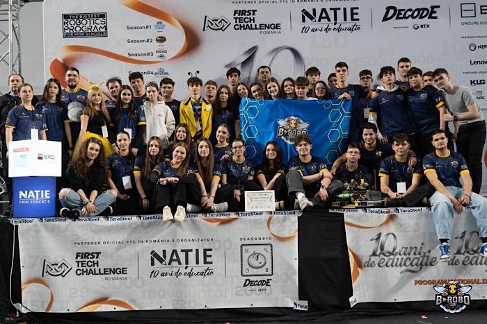 B-Robo se califică la Națională după câștigarea Inspire Award