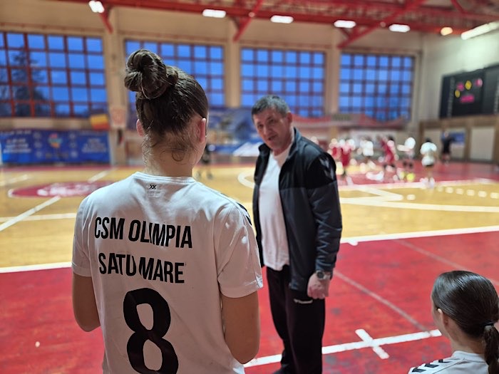 CSM Olimpia a ținut pasul doar o repriză la Bistrița