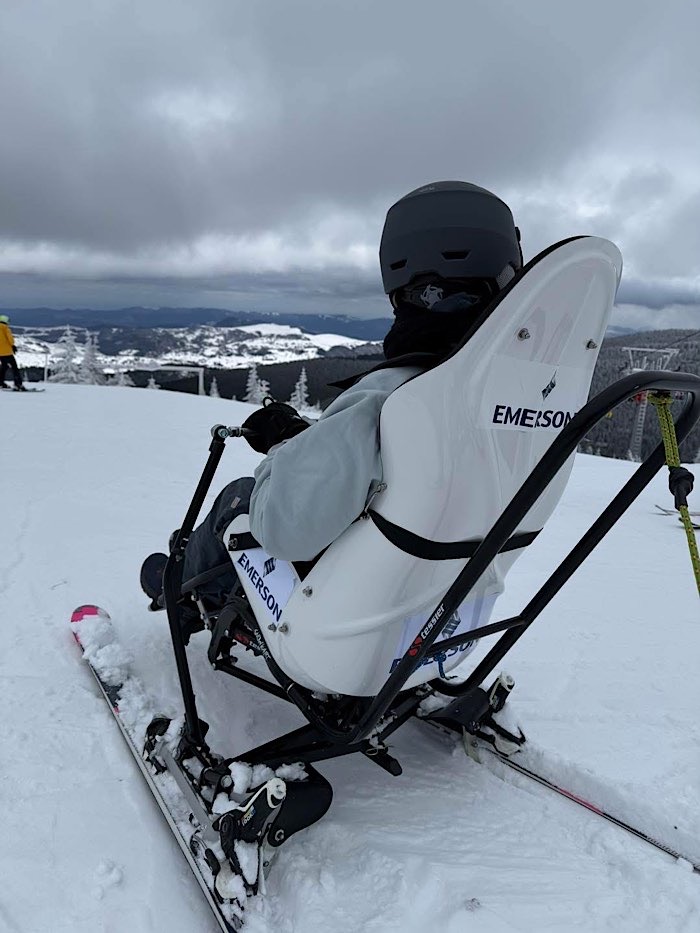 Ionuț Stancovici: un Snow Kart pentru libertate pe pârtie Ionuț Stancovici: un Snow Kart pentru libertate pe pârtie