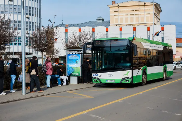 100 de stații inteligente de transport public în Satu Mare