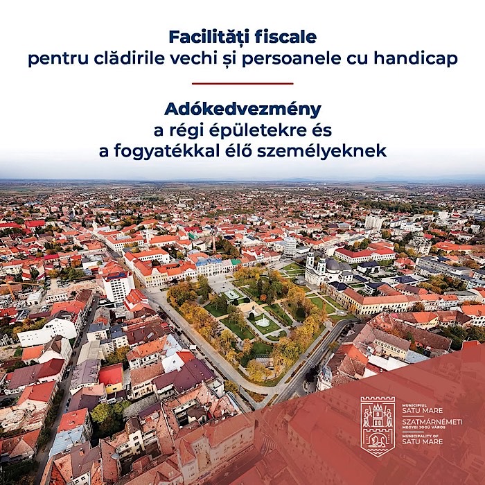 Consiliul Local Satu Mare a aprobat facilități fiscale pentru clădiri vechi și persoane cu handicap