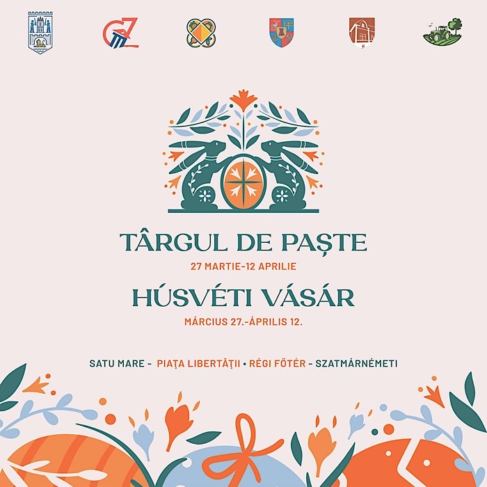 Târgul de Paște revine în centrul istoric al municipiului Satu Mare