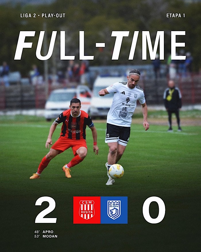 Start cu stângul pentru CSM Olimpia în play-out-ul Ligii a 2-a
